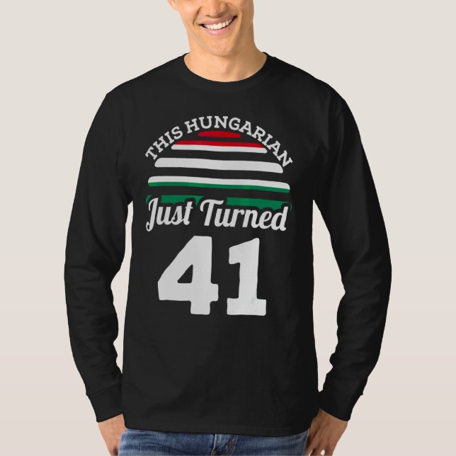 Camiseta Este Húngaro Acabou De Transformar 41 Húngaros 41r (Frente)