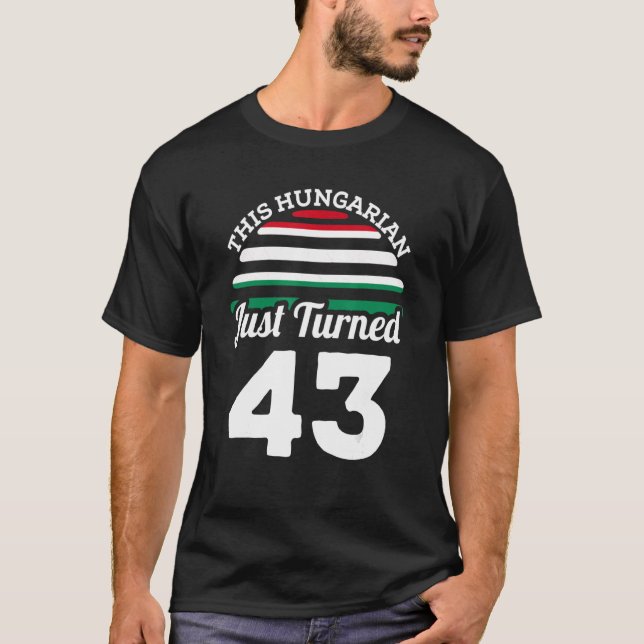 Camiseta Este Húngaro Acabou De Transformar 43 Da Hungria N (Frente)