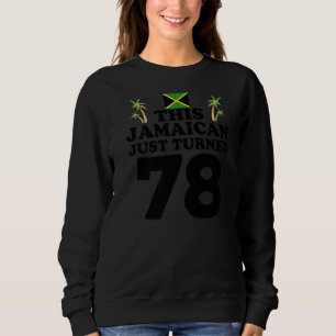 Camiseta Este jamaicano acabou de virar 78 Jamaica 78º aniv