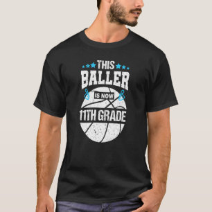 Camiseta Este Jogador Agora É 11 11º Ano De Basquete