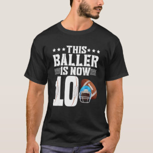 Camiseta Este Jogador Agora Tem 10 Futebol Americano 10º Na