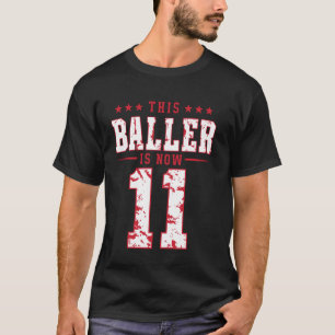 Camiseta Este Jogador Agora Tem 11 Anos De Aniversário De T