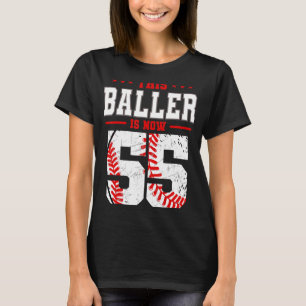 Camiseta Este Jogador Agora Tem 55 Dias De Aniversário De T