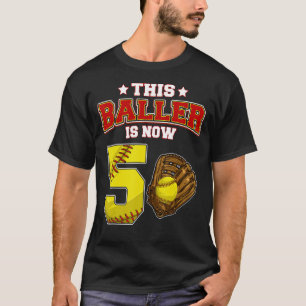 Camiseta Este Jogador Tem Agora 5 Anos Jogadores De Softbal