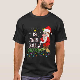Camiseta Este Jolly Chega De Noel Grumpy Elf Feliz Christm?