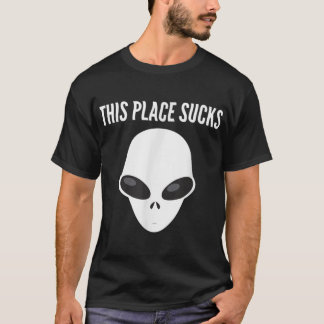 Camiseta Este Lugar Cheira A Alienígena Aliens O Halloween