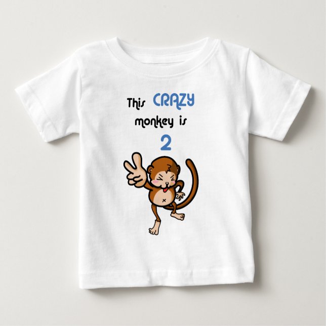 Camiseta Este Macaco Louco é 2 (Frente)