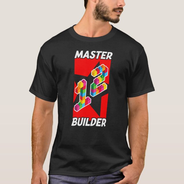 Camiseta Este Master Builder 12 anos 12 anos (Frente)