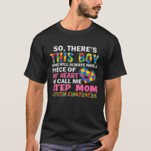 Camiseta Este Menino Que Me Chama "Passo Mãe" Autismo Mothe