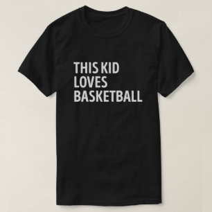 Camiseta Este Miúdo Adora Jogador De Basquete