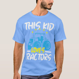 Camiseta Este Miúdo Adora Tratores Da Agricultura