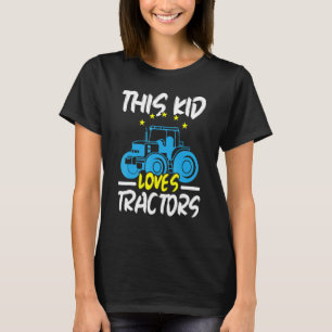 Camiseta Este Miúdo Adora Tratores Da Agricultura