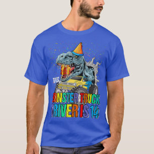 Camiseta Este Motorista De Caminhão Monstro É 14 No Topo De