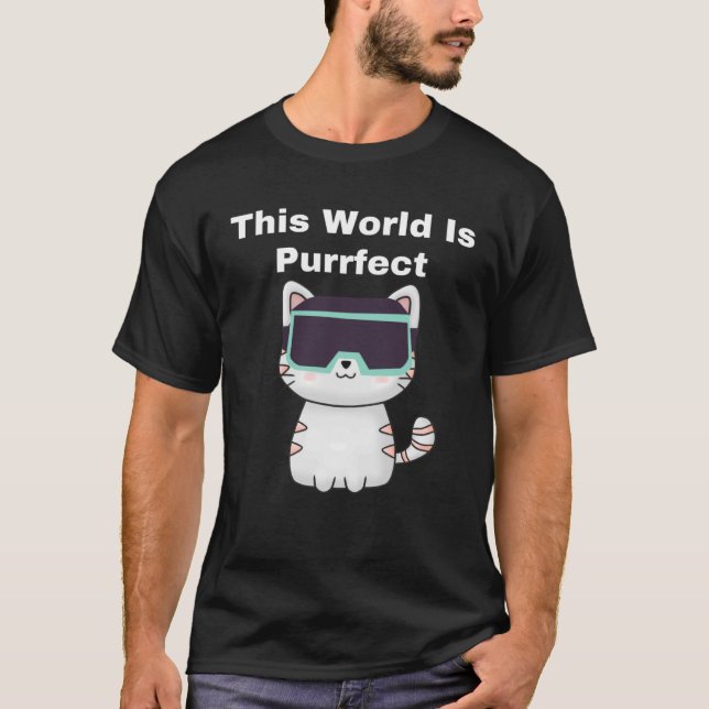 Camiseta Este Mundo É Puro Gamer Virtual Real (Frente)
