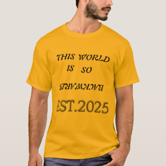 CAMISETA ESTE MUNDO ESTÁ TÃO LONGE!