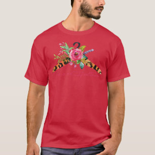 Camiseta Este não é o Healthcare Floral Casaco Hanger Pro C