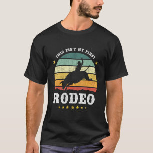 Camiseta Este Não É O Meu Primeiro Retrô De Texano Ocidenta