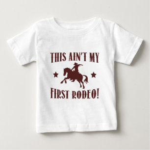 Camiseta Este não é o meu primeiro Rodeio!
