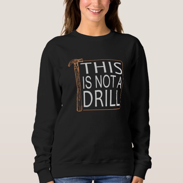 Camiseta Este Não É Um Construtor De Martelos De Ferramenta (Frente)