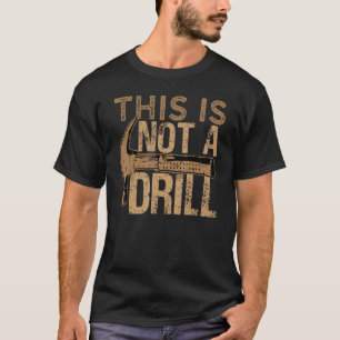 Camiseta Este Não É Um Mecânico De Carro De Furadeira 1