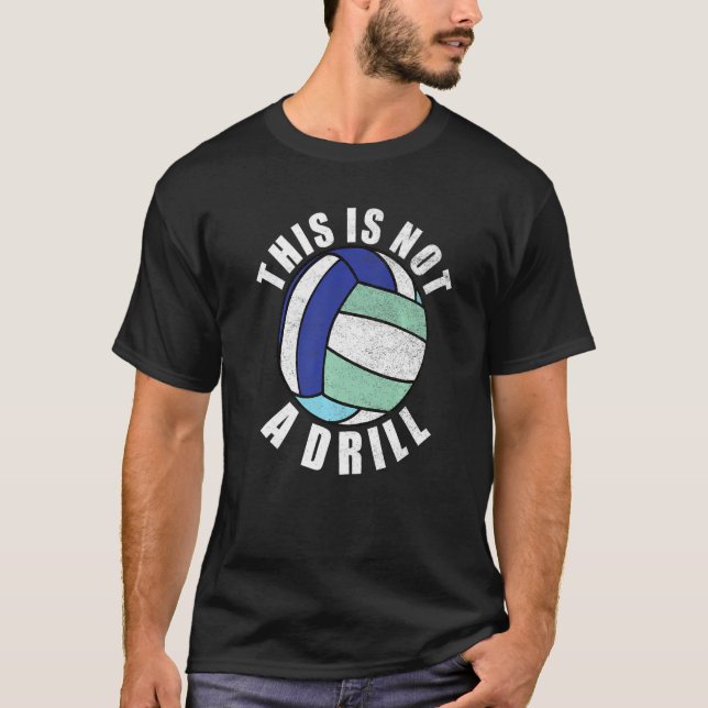 Camiseta Este Não É Um Time De Jogadores De Voleibol Que (Frente)