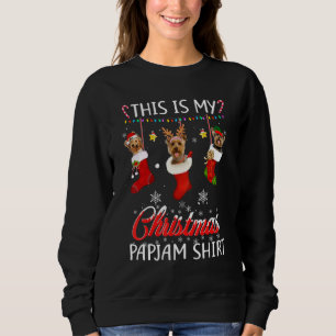 Camiseta Este Natal Pajama Yorkshire Em Meias