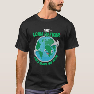 Camiseta Este Oficial De Empréstimos Se Preocupa Com A Natu