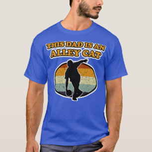 Camiseta Este Pai É Uma Boliche De Gato Beco