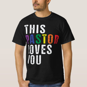 Camiseta Este Pastor Te Ama Ally LGBTQIA+