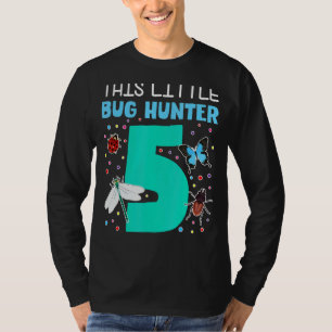 Camiseta Este Pequeno Caçador De Insetos Tem 5 Anos De 5 An