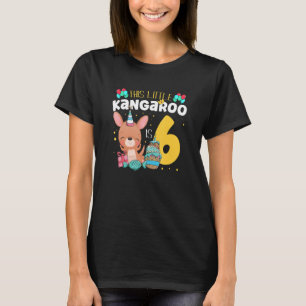Camiseta Este pequeno canguru é 6 animais selvagens Happy B