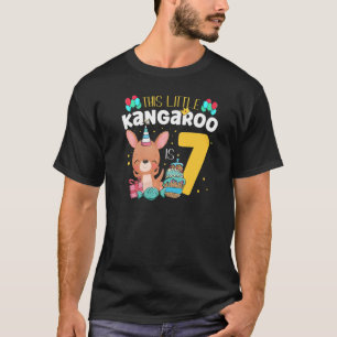 Camiseta Este pequeno canguru é 7 animais selvagens Happy B