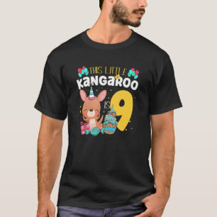 Camiseta Este Pequeno Canguru É 9 Animais Selvagens Feliz B