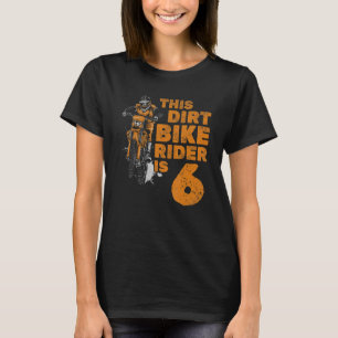 Camiseta Este Pequeno Cavaleiro De Bicicleta É 6 Aniversári