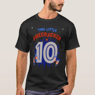 Camiseta Este Pequeno Frigorífico É 10 Meninos, 10 Anos.