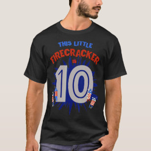 Camiseta Este Pequeno Frigorífico É 10 Meninos, 10 Anos.