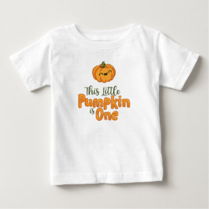 Camiseta Este pequeno Pumpkin é um!