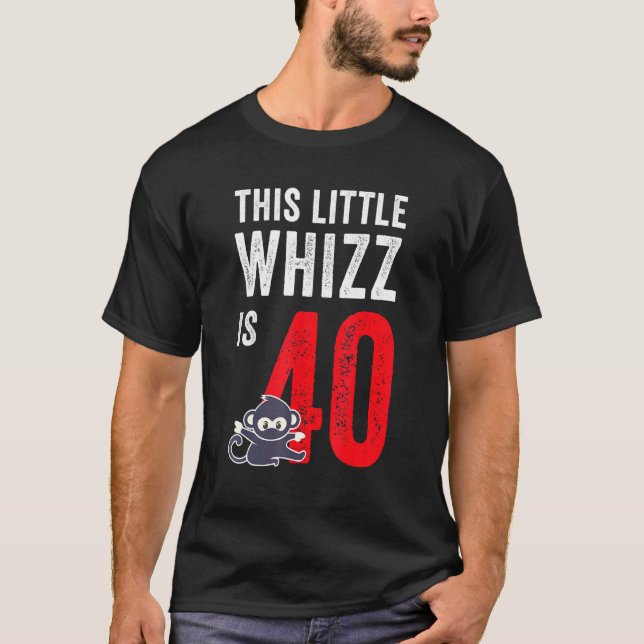 Camiseta Este Pequeno Whizz Tem 40 Anos (Frente)