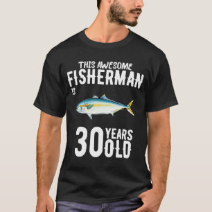 Camiseta Este Pescador De Alabanca Tem 30 Anos De 30 Bir