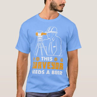 Camiseta Este Pesquisador Precisa De Uma Cerveja 1