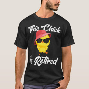 Camiseta Este Pintinho É Frango De Pensão De Reforma Aposen