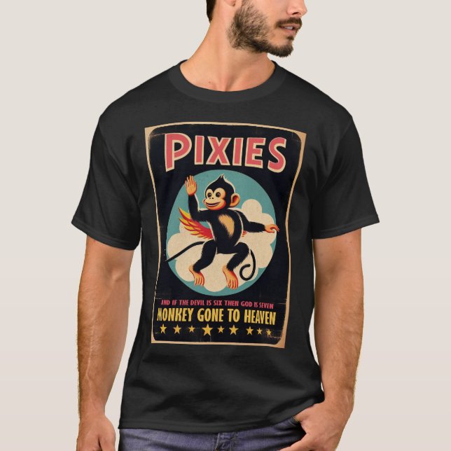 Camiseta Este Pixi foi para o macaco (Frente)