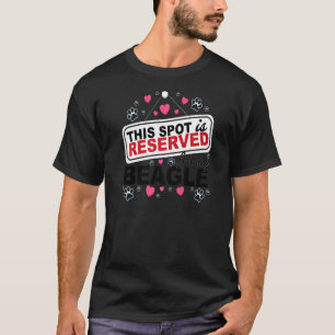Camiseta Este Ponto É Reservado Para O Meu Beagle