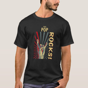 Camiseta Este Pop Rocks Vintage Retro Concert 70S 80S Engra