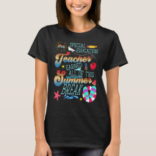 Camiseta Este Professor Especial De Educação Ganhou Todo O 