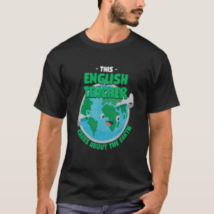 Camiseta Este Professor Inglês Se Preocupa Com A Natureza D