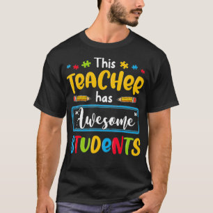 Camiseta Este Professor Tem Estudantes Incríveis Que Espelh