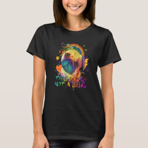 Camiseta Este Pug não é um canalha holandês