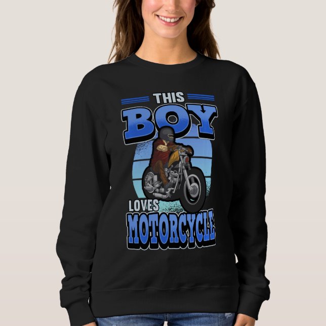 Camiseta Este Rapaz Adora Motocross Quad Racing (Frente)