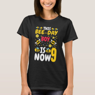 Camiseta Este Rapaz Do Dia Da Abelha Está Agora 9 9ª Festa